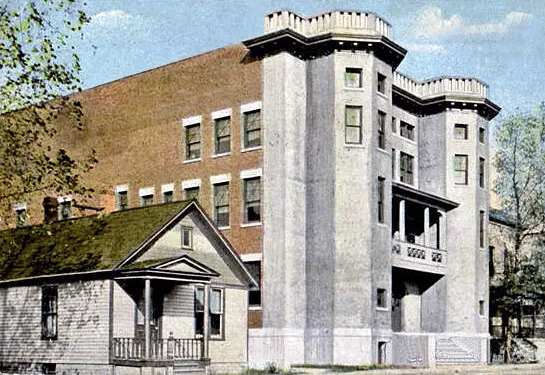 View from the southwest