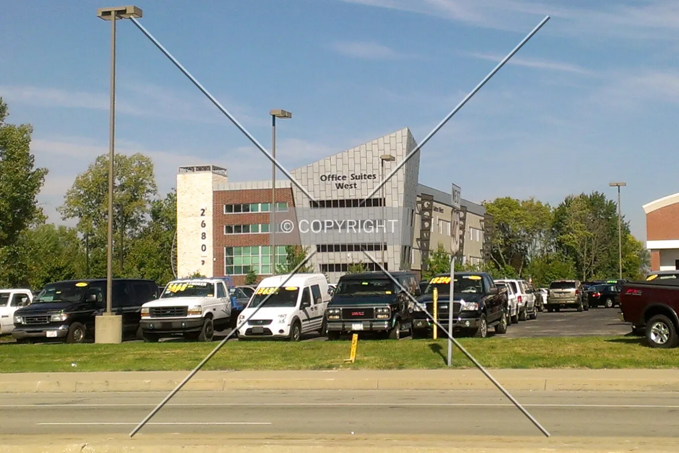 View from the southeast; September 28, 2014