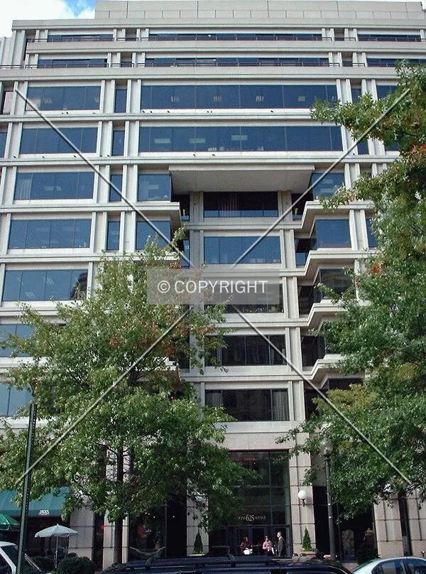 View of entrance from across Indiana Avenue