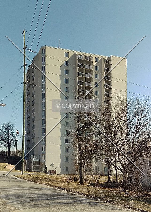 View from the southwest; February 15, 2016