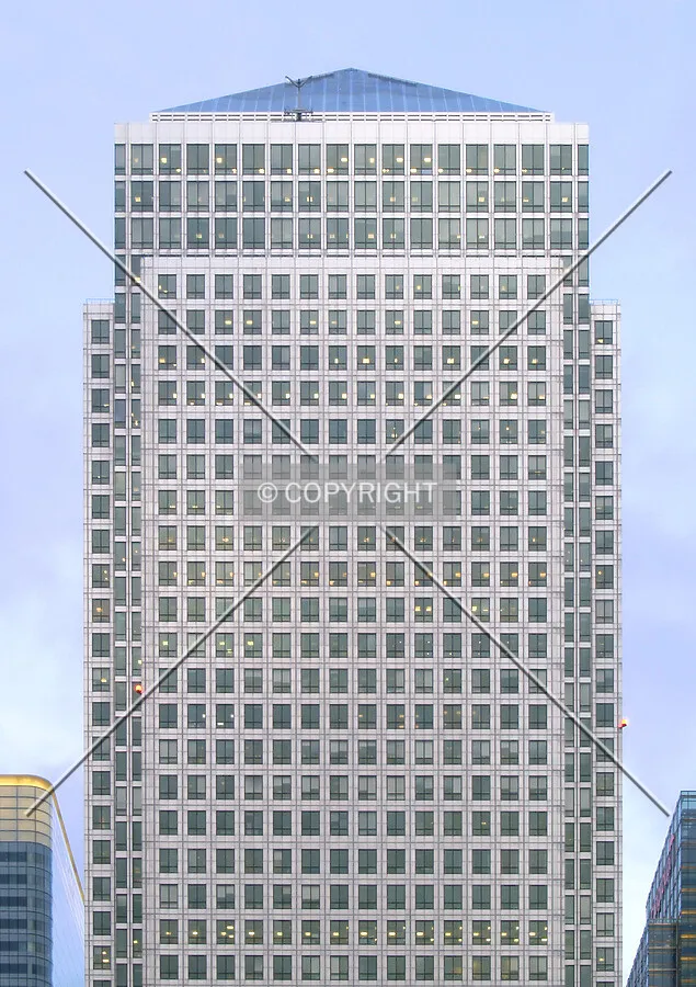 Top floors as seen from the west