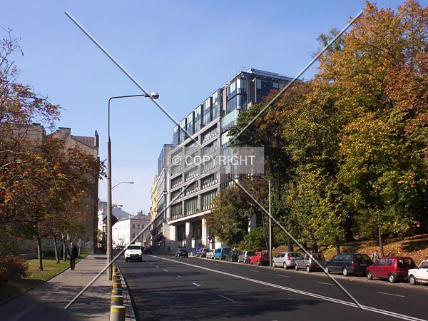 View from the east