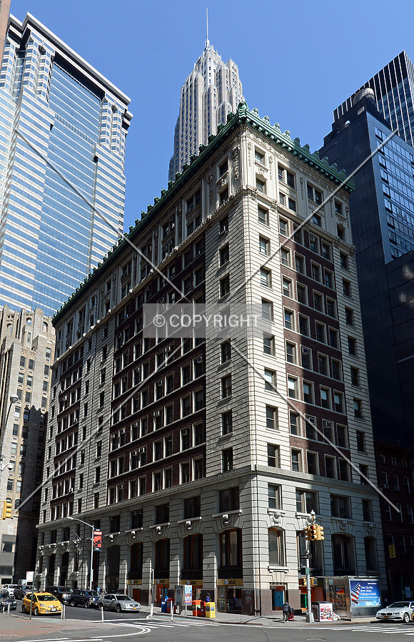 View from the south at Wall and Water Streets