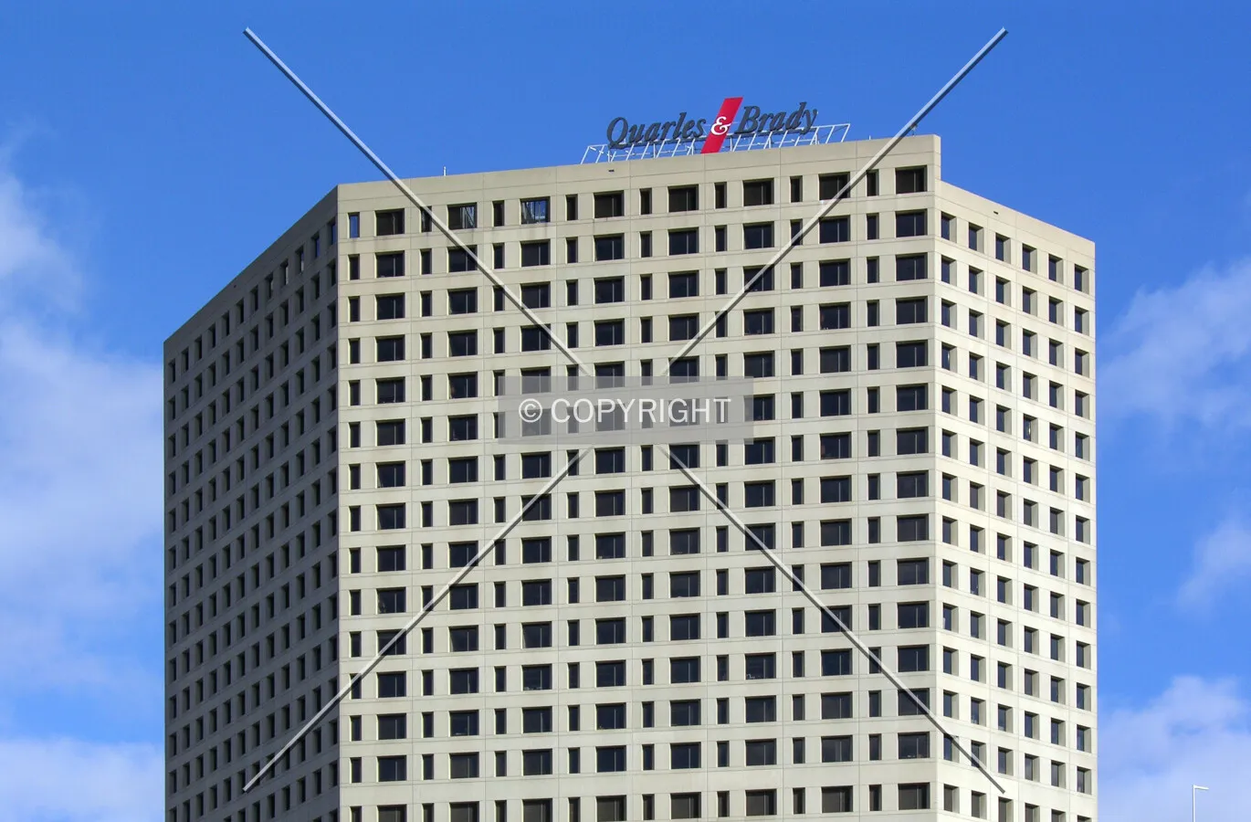 Top half from the southwest