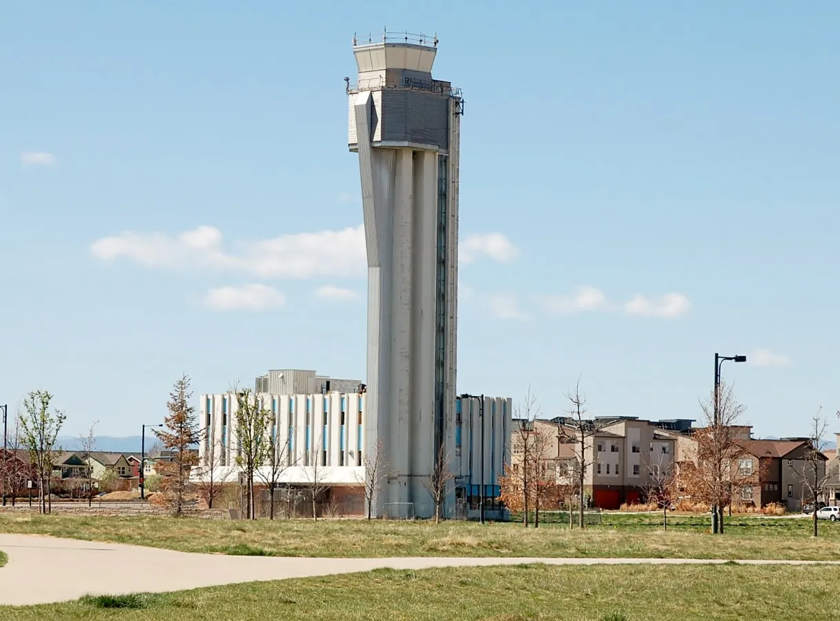 View from the northeast