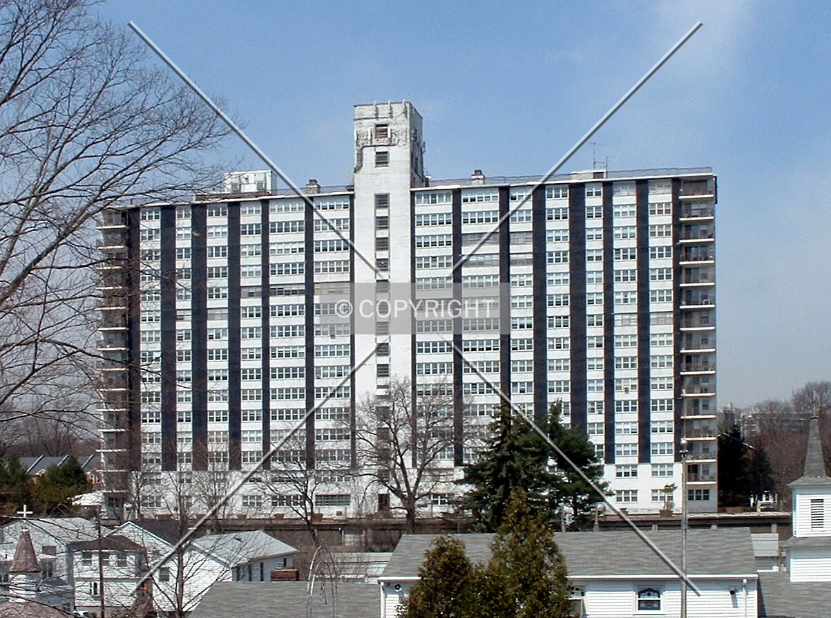 View from the southeast