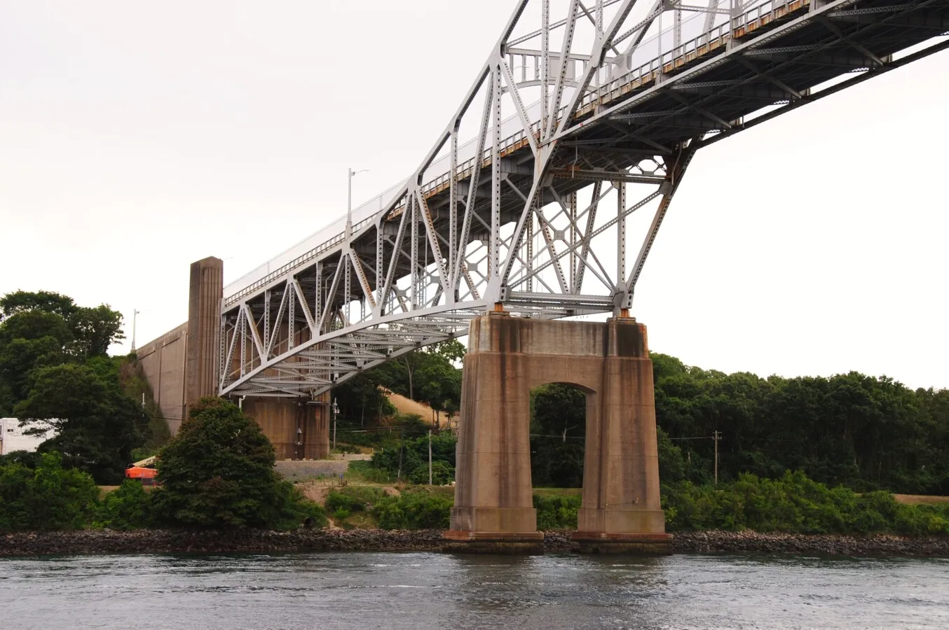 View from the northeast