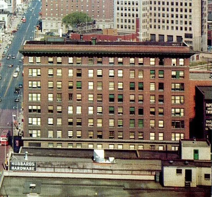 View from the southeast