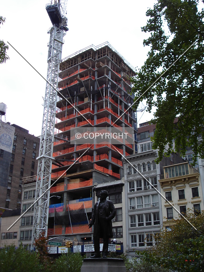 Viewed from Madison Square Park