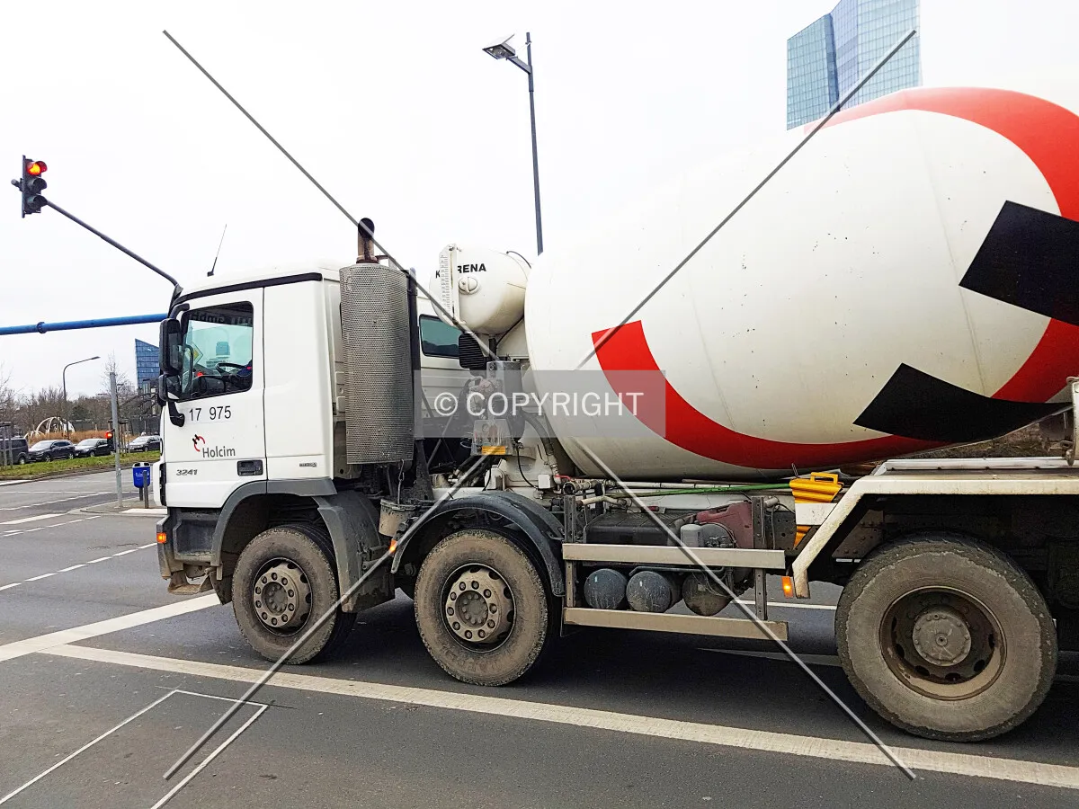 Holcim concrete mixer