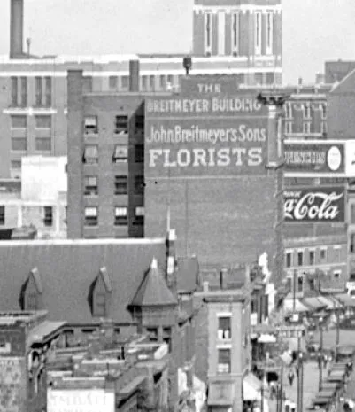 Vintage view from the northwest