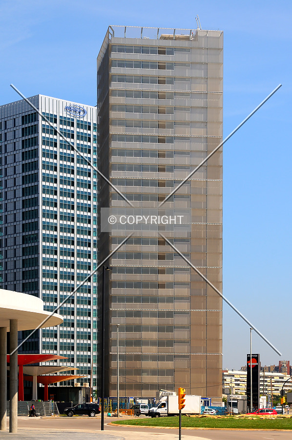 Office building in a new business district