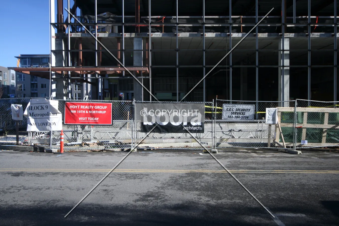 Project architect sign