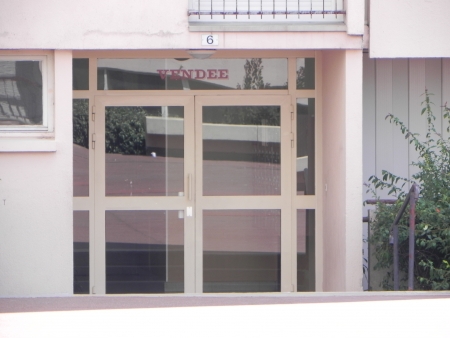 Main entrance in the west side.