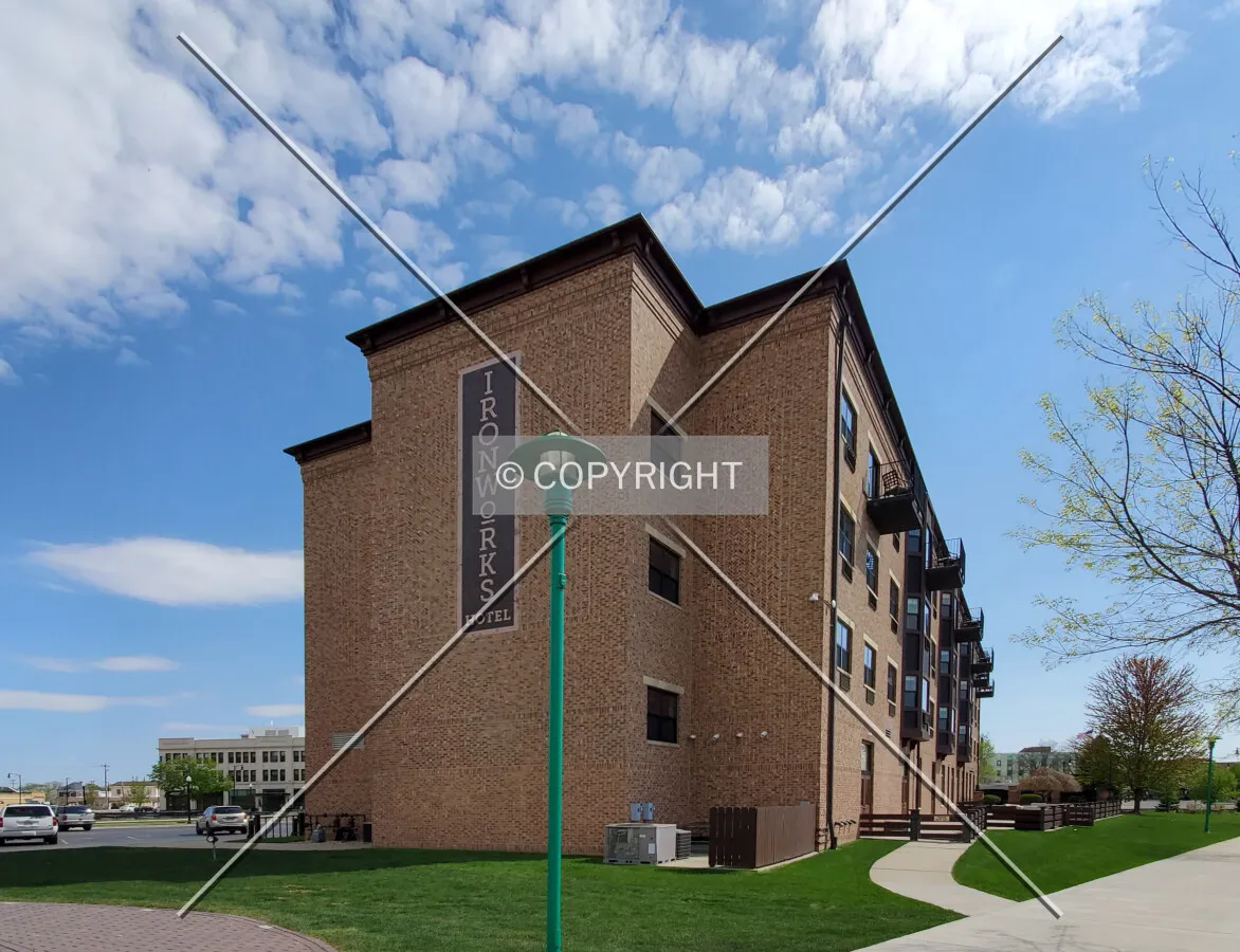 Northwest view; May 9, 2020