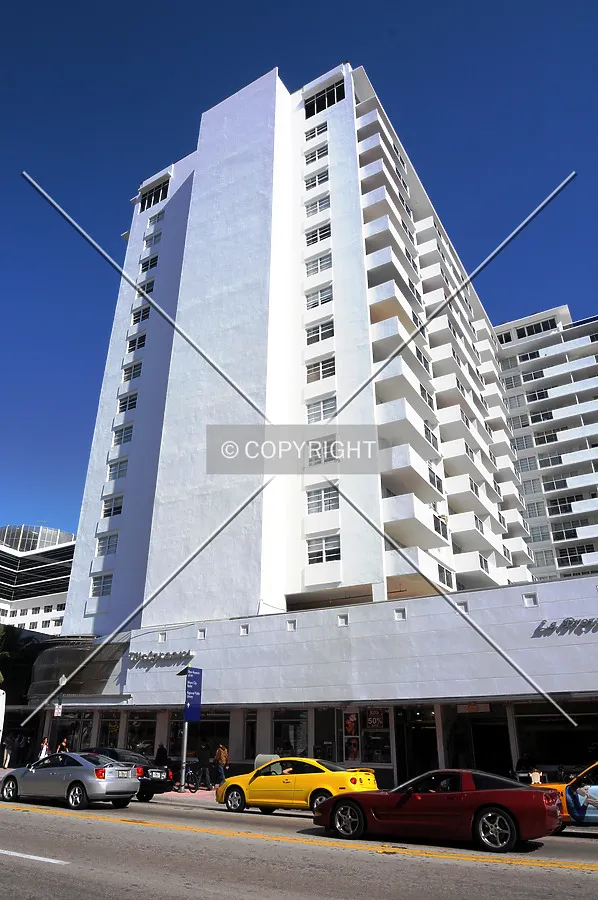 Looking up from the southwest
