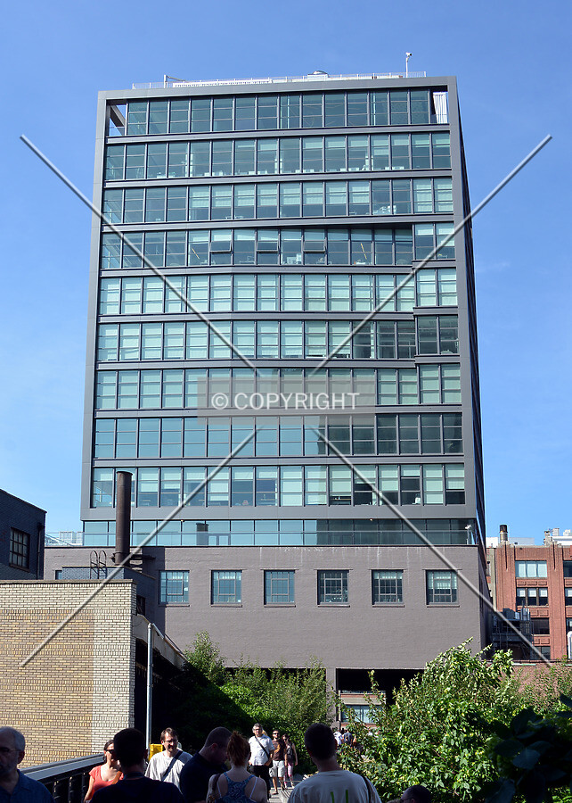 View from the southwest on the High Line