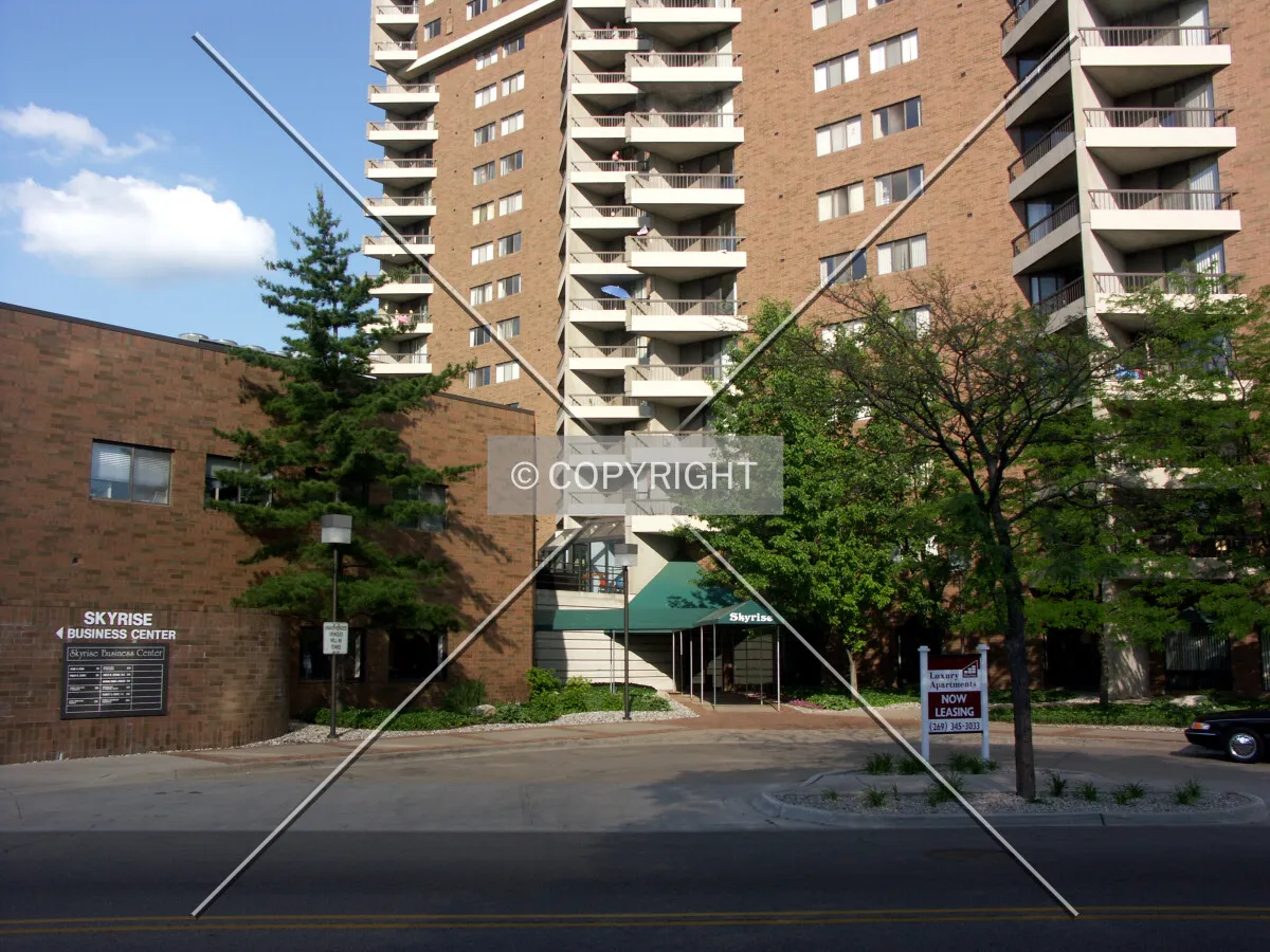 View from the west