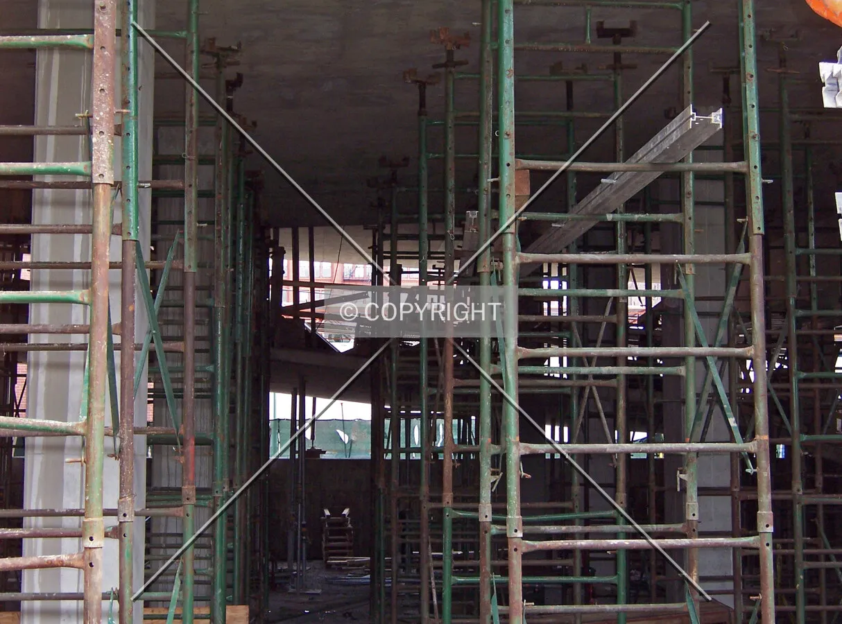 Looking through the ground floor from Wells Street
