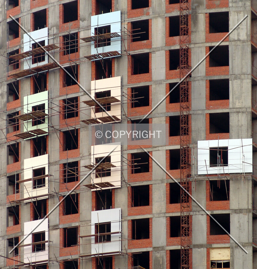 Trying facade tyling