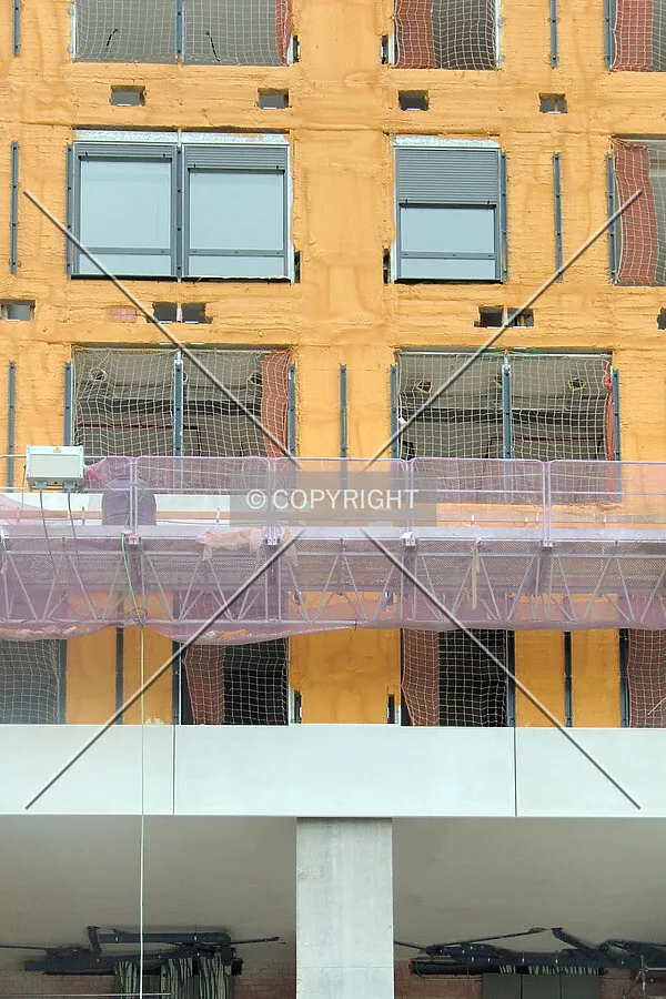Windows on the east side for testing