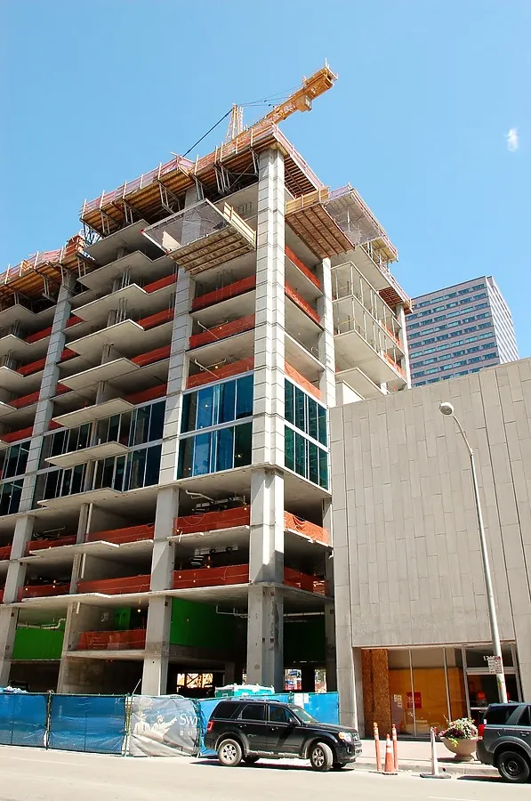 Looking northeast