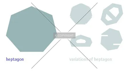 heptagon and its variations