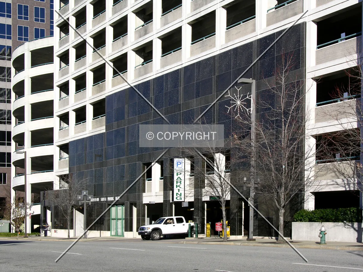 Pedestrain entrance area off Greene Street