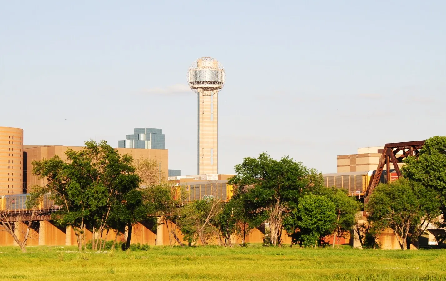 Distant view from the northwest