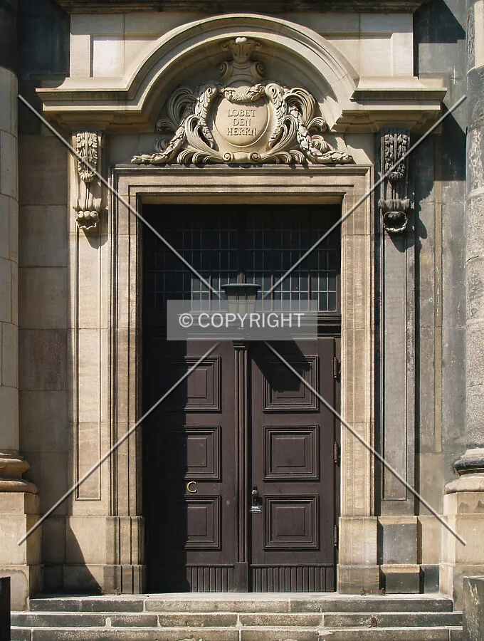 Side entrance