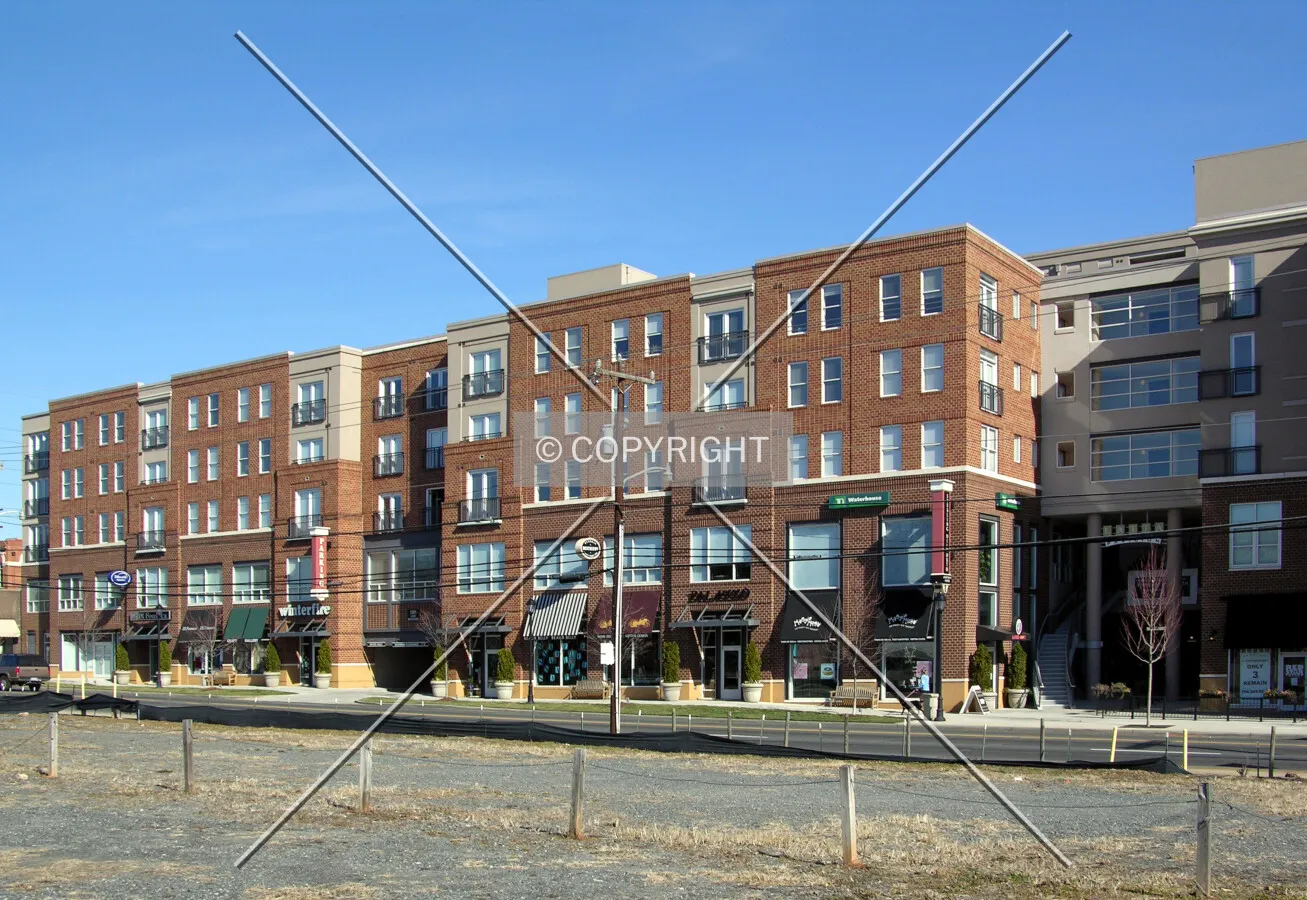 Looking north across East Boulevard