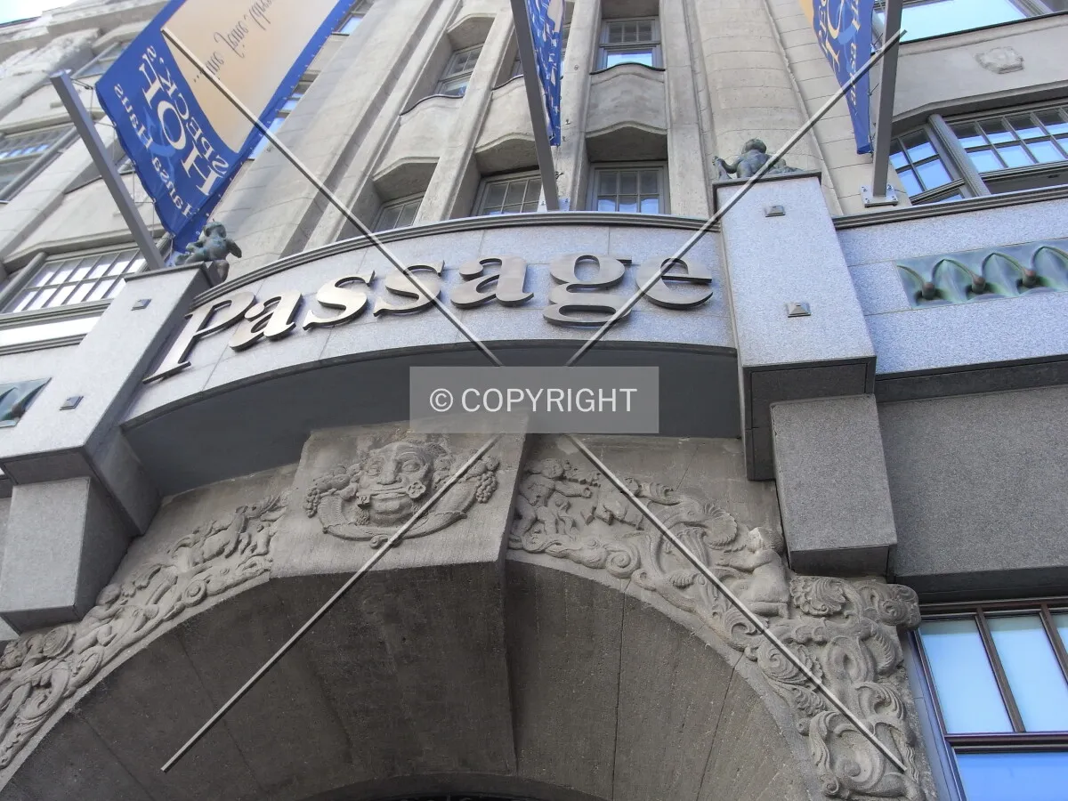 Facade decoration on Speck's Hof