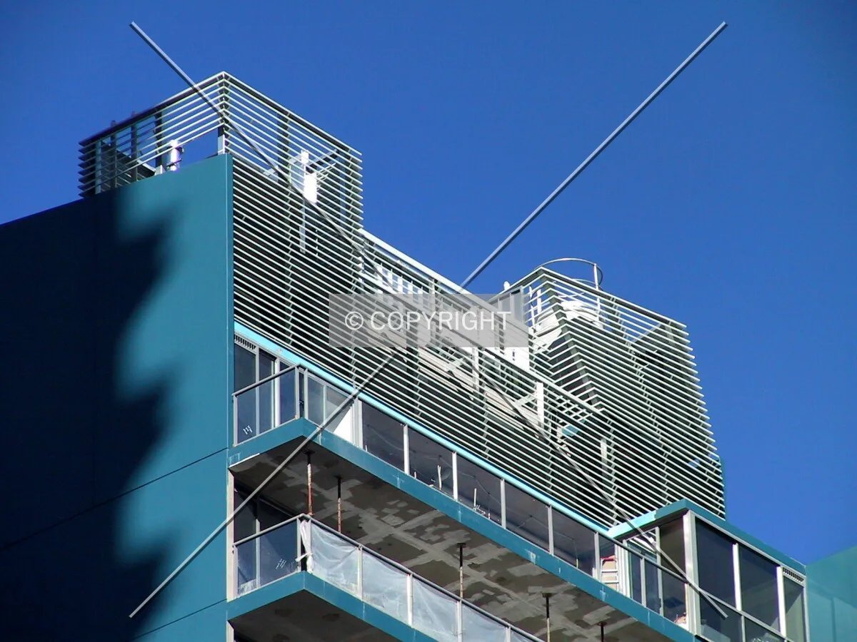 View of top floors