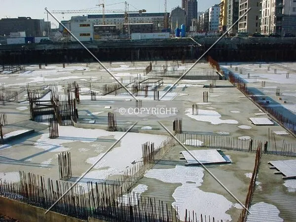 View over the site