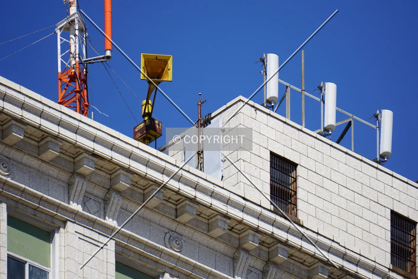 Roof detail; April 21, 2020