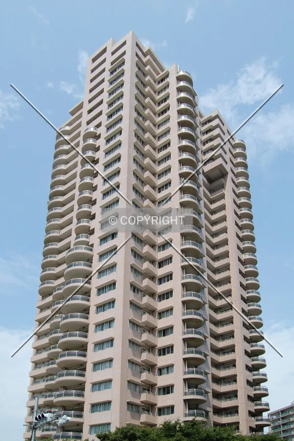 Looking up from the east