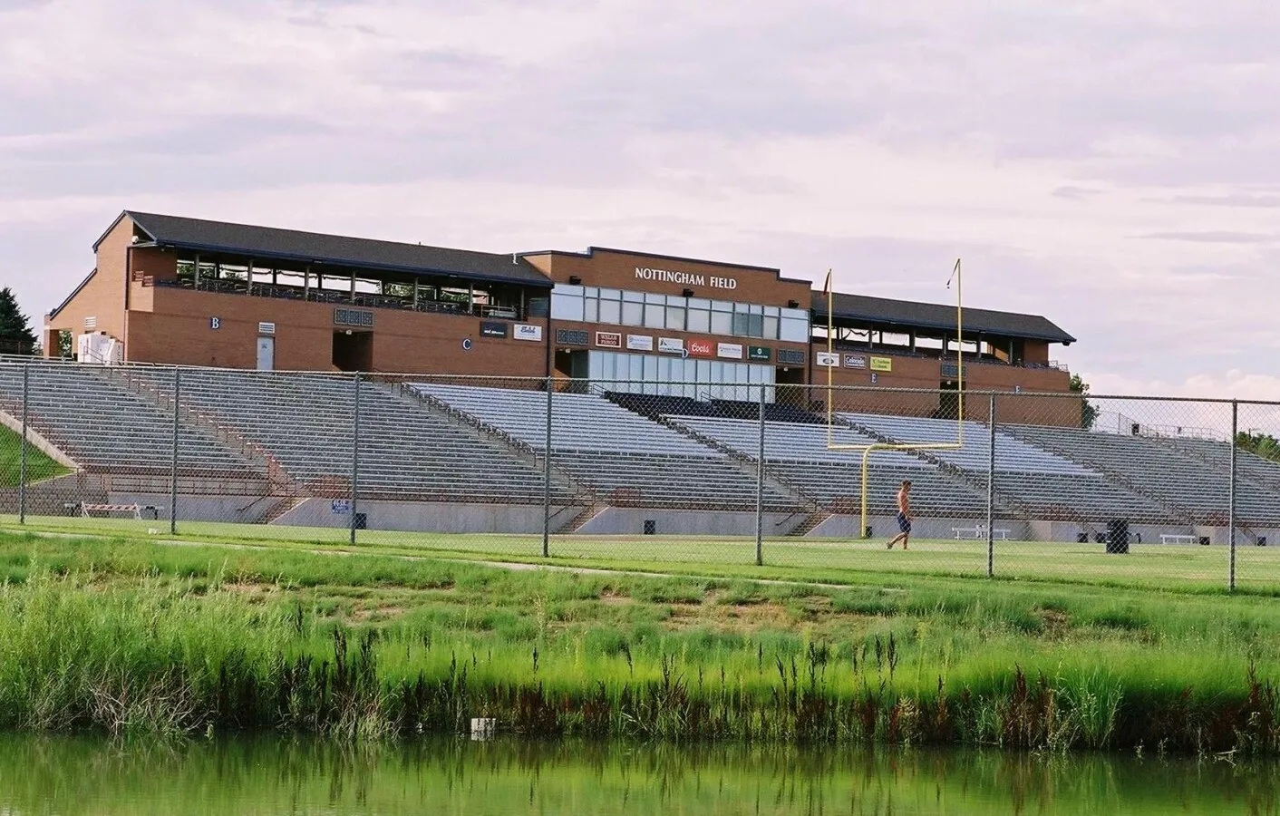 View from the southeast