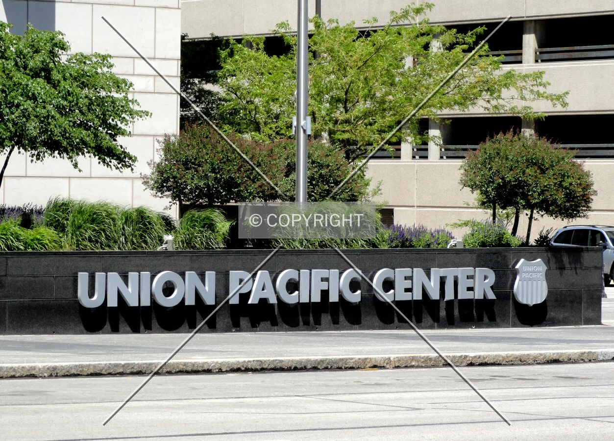 Main signage along Douglas Street
