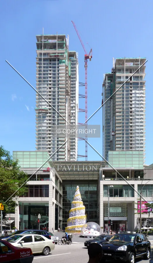 View from Jalan Bukit Bintang