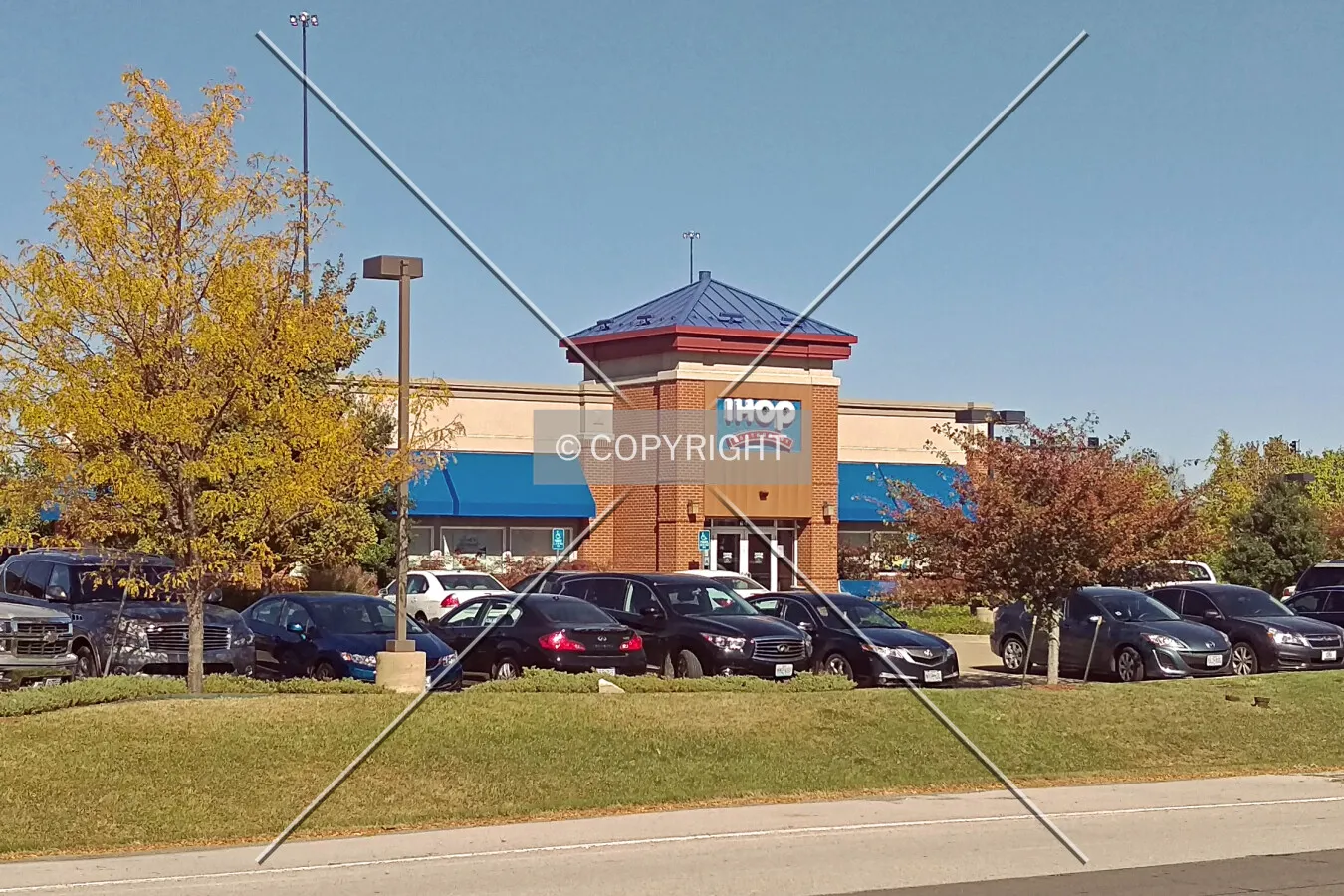 View from the southwest; October 17, 2015