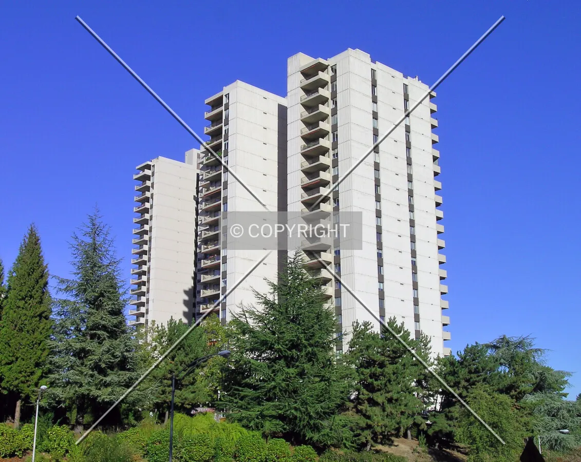 Northeastern view from Interstate 405