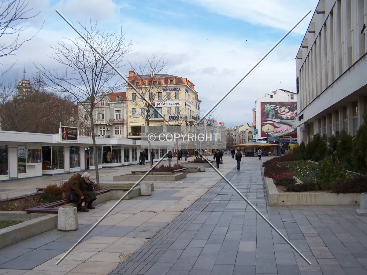 In the main street