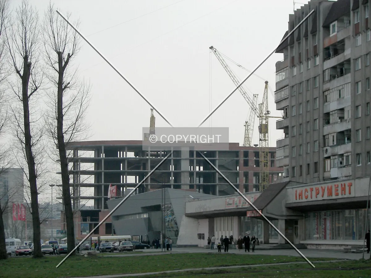 Looking from the north