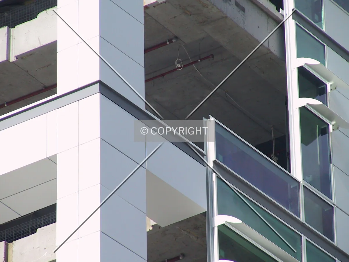 Detail of the northwest corner