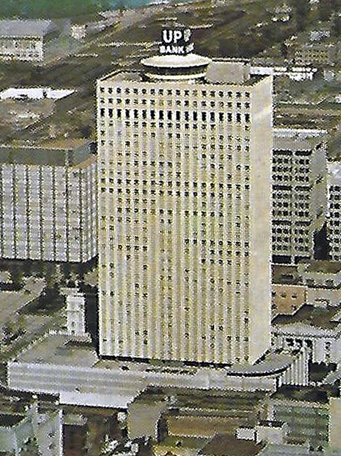 Vintage view from the south