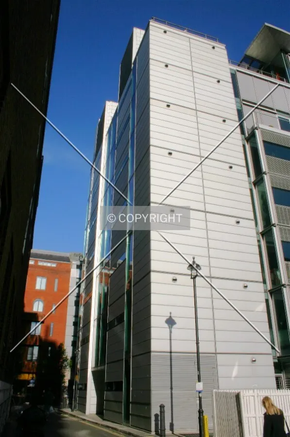 Partial view of the rear and side towards Broadwick Street