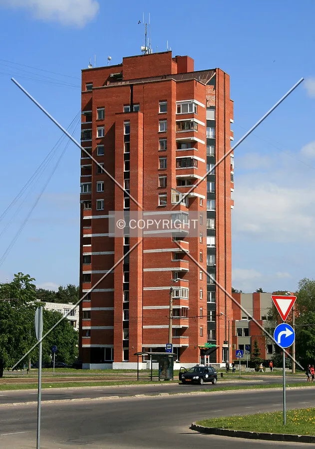 View along Anninmuizas Boulevard