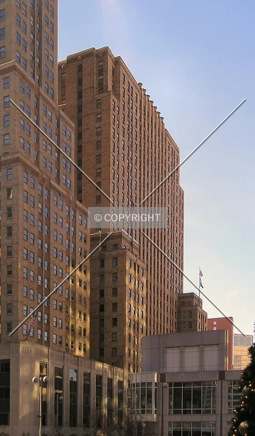 View to the southwest from Fountain Square