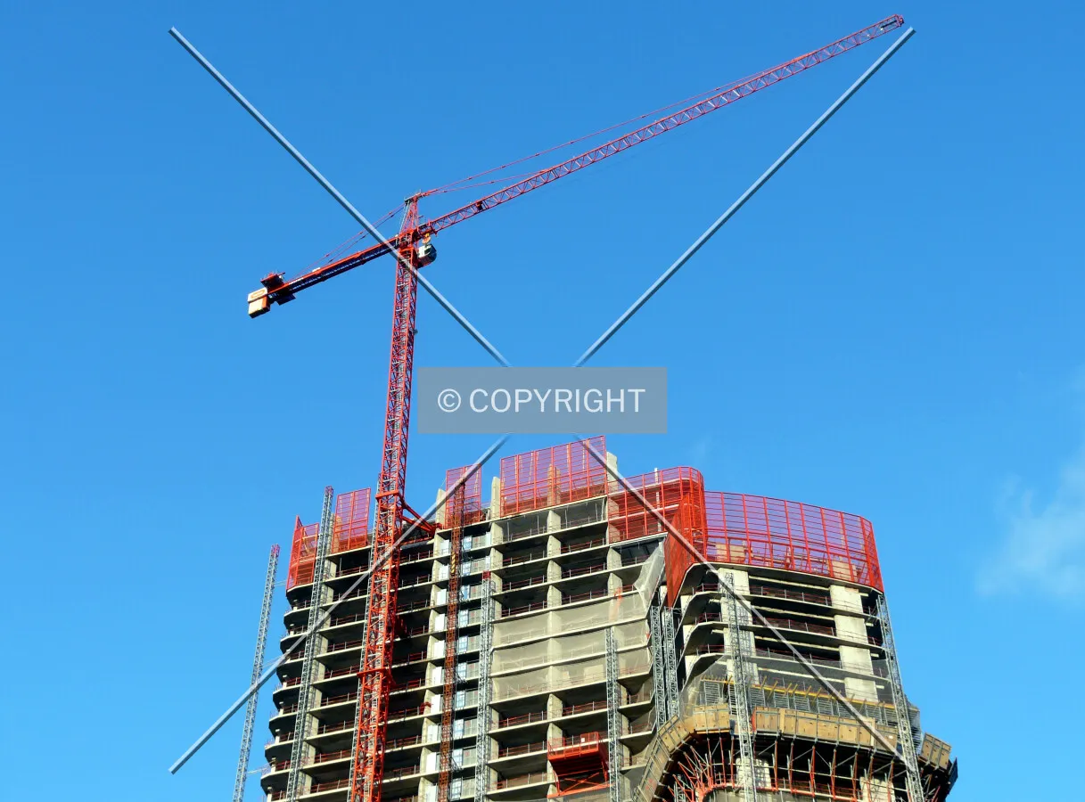 Top floors from the southwest
