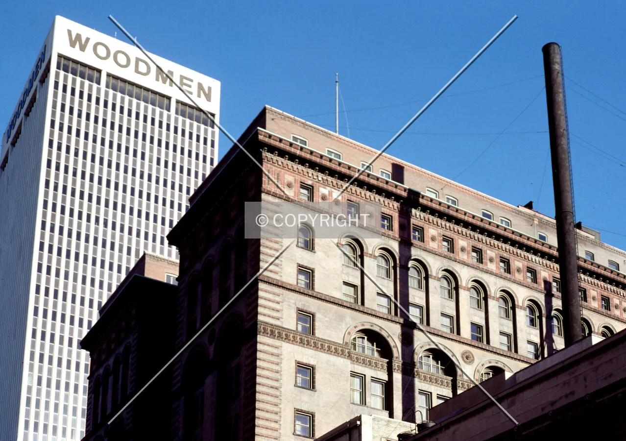 View from the southeast on Farnam Street